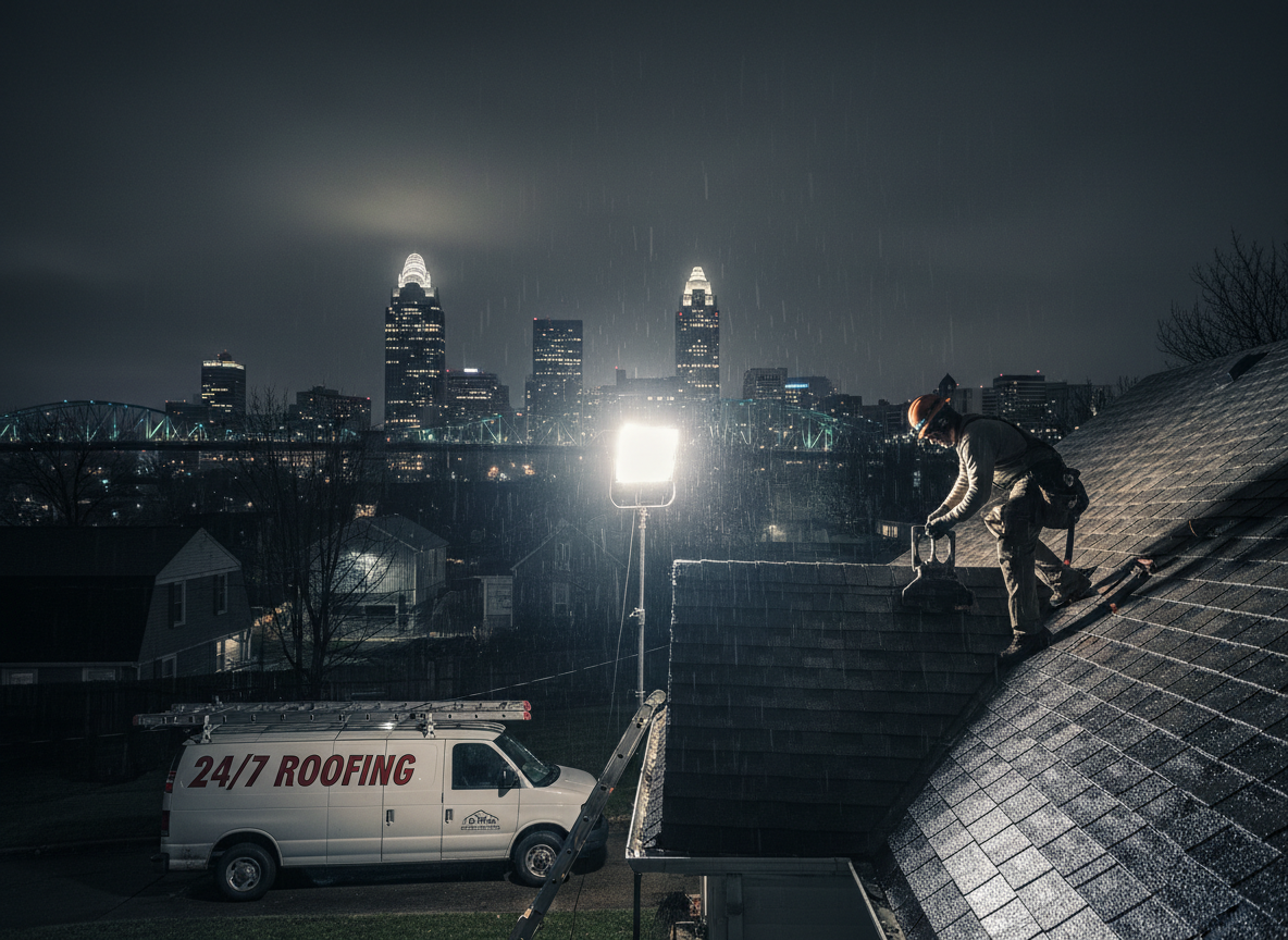 24/7 Roofing Service in Cincinnati, OH
