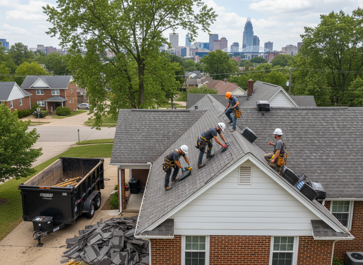 Roofing Contractor in East Walnut Hills, OH 45206