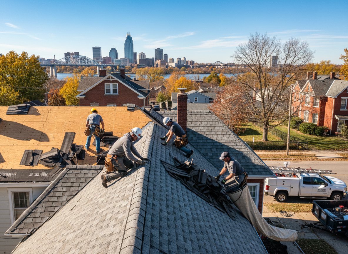 Roofing contractor in Pleasant Ridge